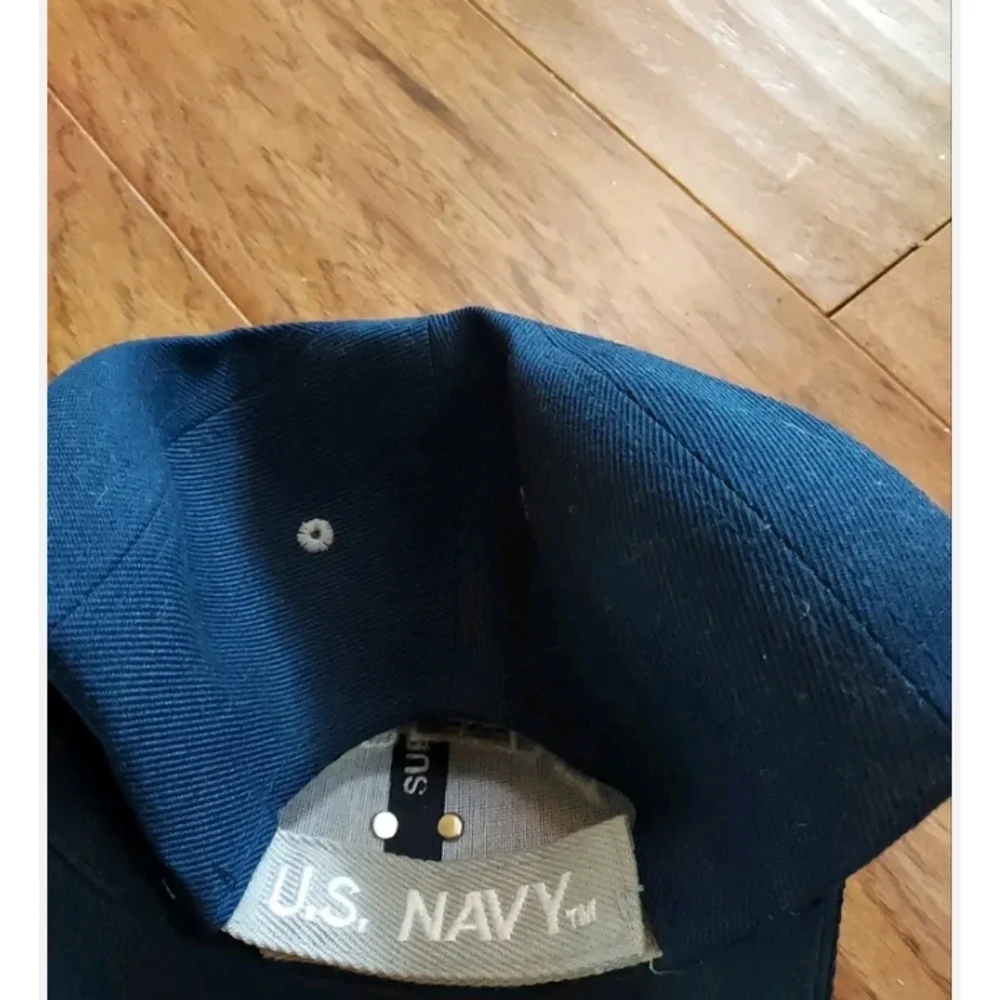 US NAVY Official Licensed Adjustable Baseball Cap hat - Picture 2 of 2